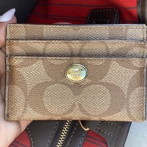 Card Holder Coach authentic ❤️